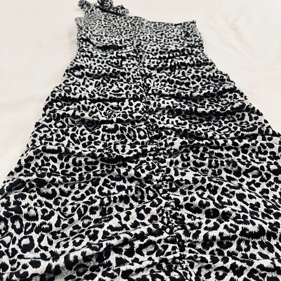Ruby Rox Leopard Cheetah Animal Print Stretchy Bodycon Cocktail Dress Small - Picture 7 of 9